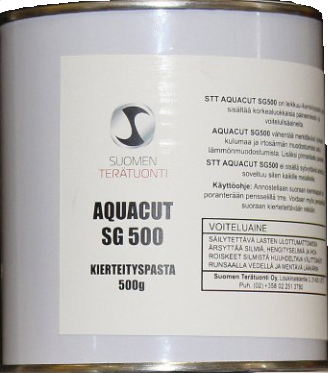 AQUACUT SG 500 KIERTEYTYS PASTA - Leikkuuöljyt ja kierteytys - 83020340 - 1