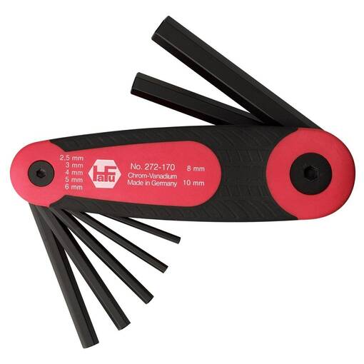 HAFU 6-KOLO KAMPASARJA 1,5-6 MM - Kuusiokoloavaimet - 60010140 - 1