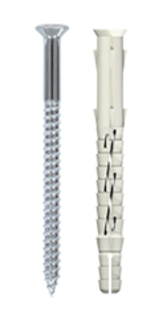 PAISUNTAT.RUUV. 10X140 ZN UPPOKANTA - Levyseinäkiinnikkeet - 69630150 - 1