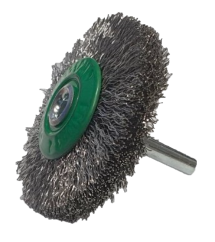 TERÄSHARJA RST 100MM 6MM KARA SUORA - Teräsharjat - 61110240 - 1