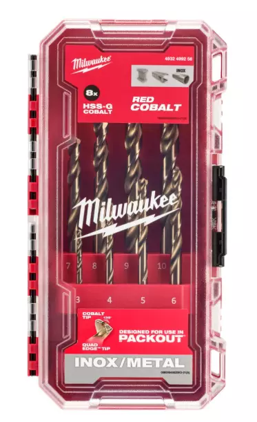 PORASARJA COBO 3-10MM 8-OS MILWAUKEE - Poranteräsarjat - 622214240 - 1