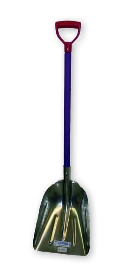 KUUPPALAPIO ALUMIINI 2MM TERÄSKÄRKI ISK - Lapiot - 82610062 - 1