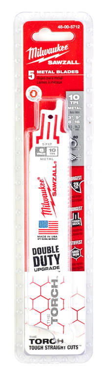PUUKKOSAHANT MET 5KPL 150/10TPI TORC MIL - Puukkosahanterät metalli - 63848005712 - 1