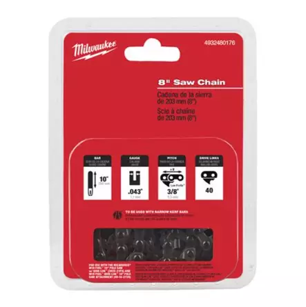 TERÄKETJU 3/8 1.1MM 40L M18FHS20 - Käsisahat - 635300073 - 1