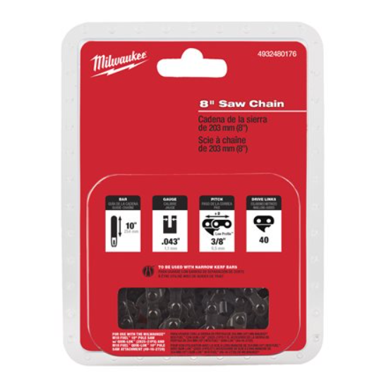 TERÄKETJU 3/8 1.1MM 40L M18FHS20 - Käsisahat - 635300073 - 1