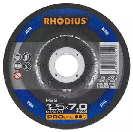 LAIKKA MET HIOMA RS2 230X6X22 - Hiomalaikat metalli - 64310205 - 1