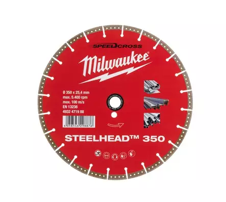 TIMANTTILAIKKA 230MM STEELHEAD MILWAUKEE - Timanttilaikat katkaisu - 644101525 - 1