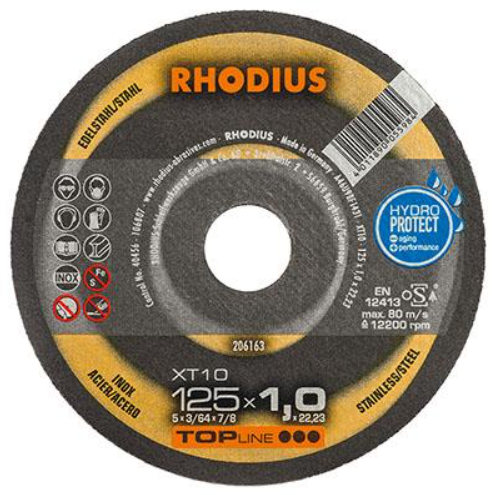 LAIKKA MET/INOX KATK XT10 125X1.5X22 - Katkaisulaikat metalli - 64210155 - 1