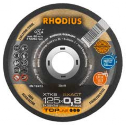 LAIKKA MET/INOX KATK XTK8 125X0.8X22 - Katkaisulaikat metalli - 64210145 - 1