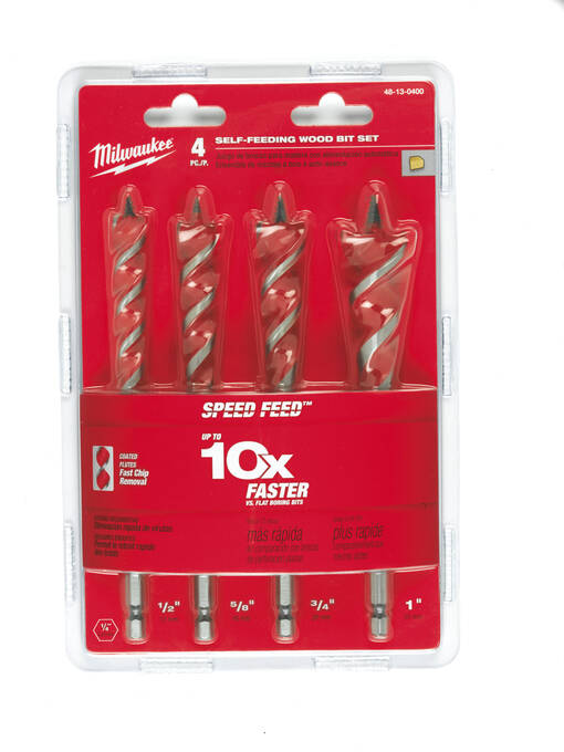 PUUPORANTERÄ SPEEDFEED SARJA 4-0S MILWAU - Poranteräsarjat - 635104605 - 1