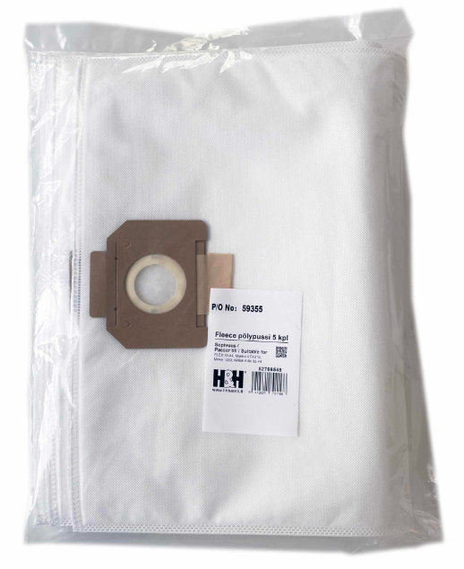 PÖLYPUSSI FLEECE 33/44L 5 KPL ATTIX - Pölypussit - 813102135 - 1