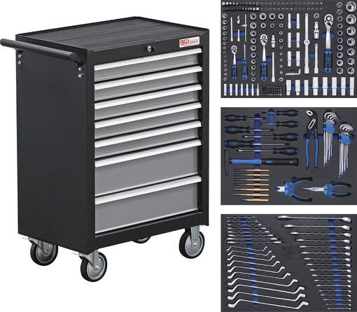 TYÖKALUVAUNU BGS SIS 263 TYÖKALUA - Työkaluvaunut työkaluilla - 63020015 - 1