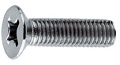 URARUUVI DIN 965 ZN M6X20 PZ BULK - Uraruuvi uppokanta Din 965 zn - 400407425 - 1