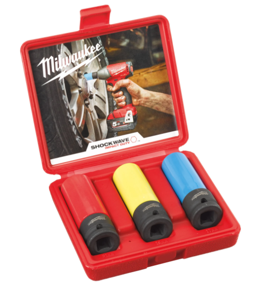 VOIMAHYLSY SARJA 1/2" MILW SUOJATUT HYLS - Voimahylsysarjat - 61670004025 - 1