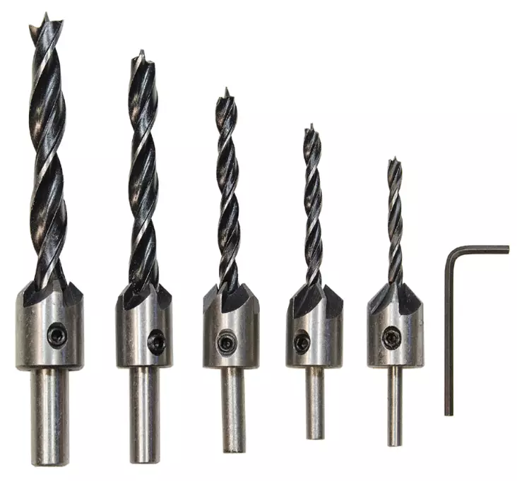 SENKKAUSTERÄSARJA 4,5,6,8,10MM - Pikateräsporat - 6393567305 - 1