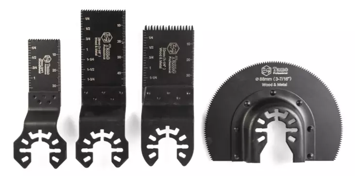 MULTITOOL TERÄ SARJA TA 4-OS BI-MET - Multitool terät - 6374885920016 - 1