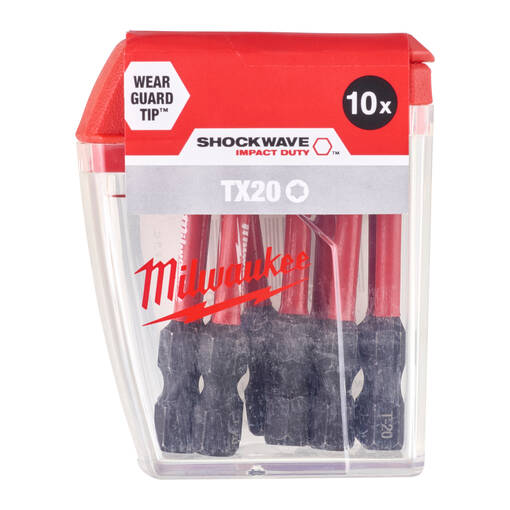 TORX BITS T20X50MM MILW SHOCKWAVE - Ruuvauskärjet torx - 629352977 - 1