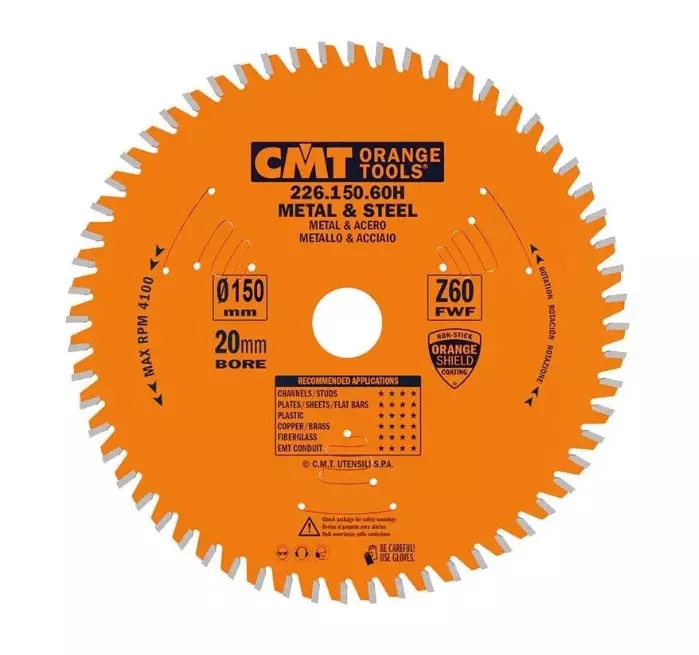 PYÖRÖSAHANTERÄ 150xT60x20 MM MET CMT - Pyörösahanterät metalli - 635100937 - 1