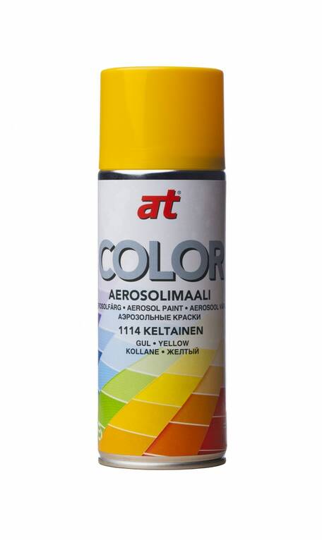 AT KELTAINEN 520ML - Spraymaalit - 830302818 - 1