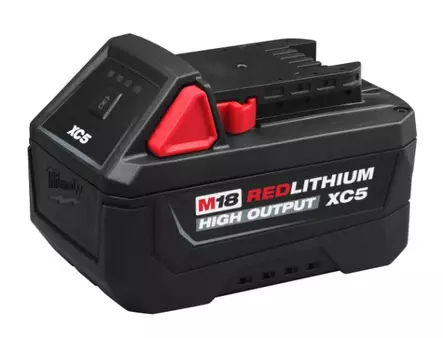 MILWAUKEE M18HB5 XC 5,0 AKKU - M18 18V Akut ja laturit - 800M18HB5XC - 1