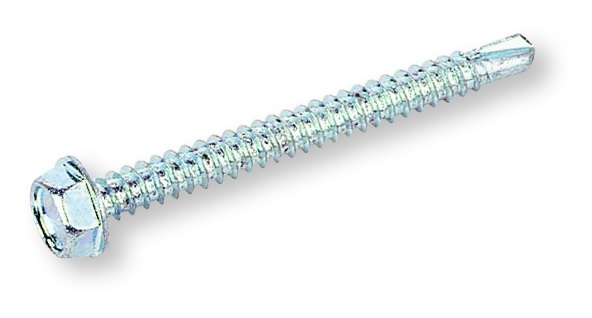 PORAR. DIN7504K KUUSIO ZN - Poraruuvi kuusiokanta 7500-K zn - 46010140P - 1