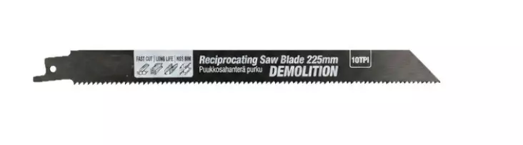 PUUKKOSAHANT TA DEMOL 225MM 10TPI PUR 50 - Puukkosahanterät metalli - 6384827-PUR - 1